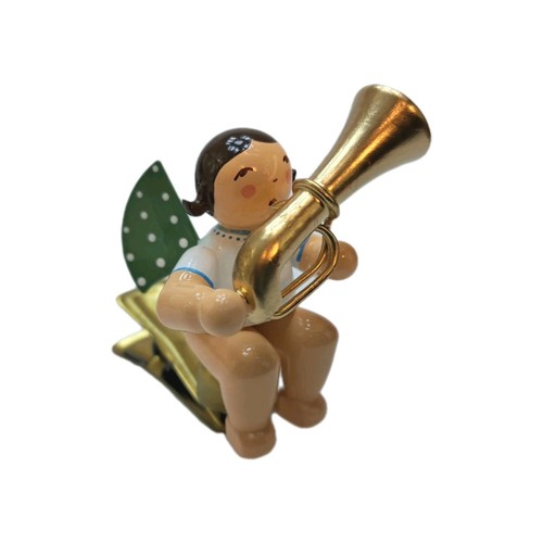 Engel mit basstrompete - mit, auf
