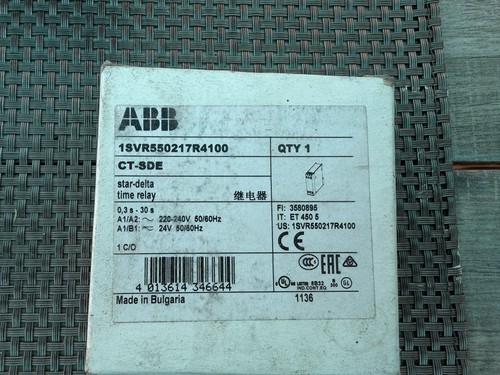 Abb sde 1svr550217r4100 - ct-sde,