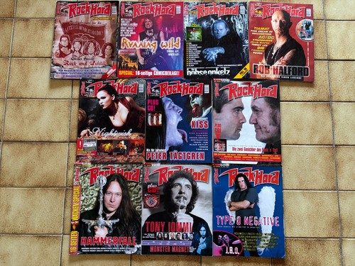 Rock hard magazine jahrgang - hard,