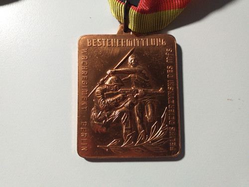 Ddr east germany medaille - ddr,