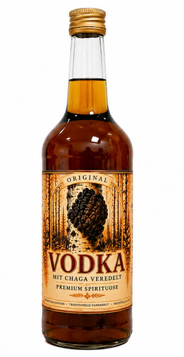 Vodka mit chaga veredelt - vodka, 0,5