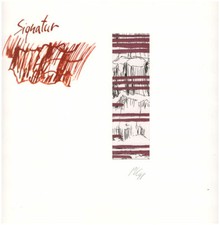 Kirkeby, Signatur. Zeit