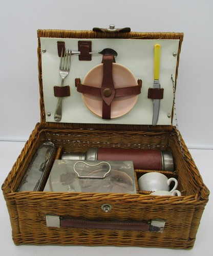 Antiker picknickkoffer - antiker, /