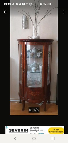 Vitrine barock style - vitrine,