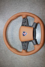 LENKRAD SCANIA LKW+HUPENKNOPF+ABFLACHEN NEU BEZIEHEN  NEUBEZIEHEN 