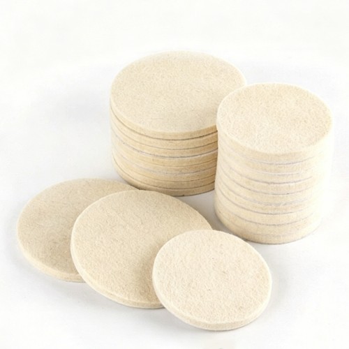 125mm 100mm klett polierfelt - 125mm,