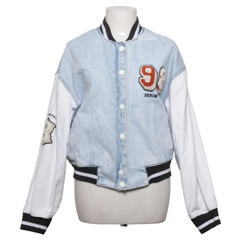 Bershka denim collegejacke - denim,,