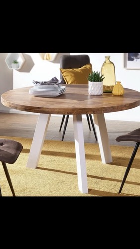 Neu massive holztisch runde - neu,