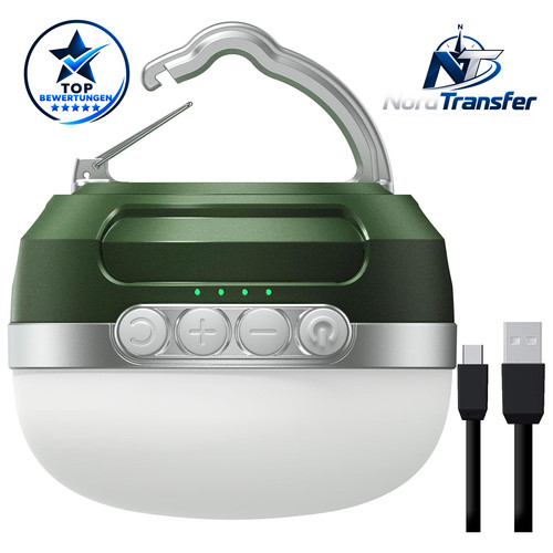 Campinglampe led 8400mah - led, rgb