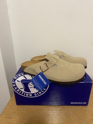 Birkenstock boston taupe - taupe, gr