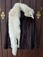 SILBERFUCHS PELZ STOLA