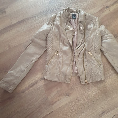 Lederjacke damen gr34 - ,