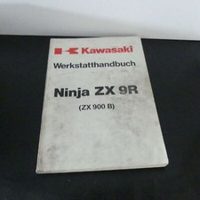 original Kawasaki ZX9 R Ninja 900B Werkstatthandbuch Reparaturanleitung Handbuch