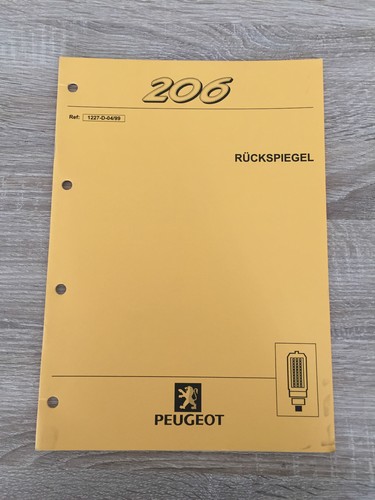 Werkstatthandbuch peugeot 206 - peugeot,