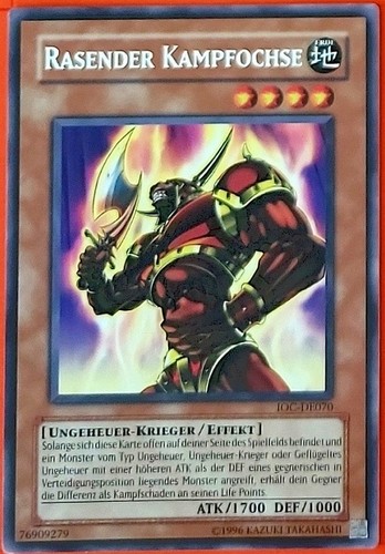 Yugioh 1x rasender - -,