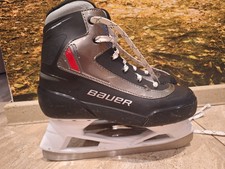 Bauer Schlittschuhe Eishockey schwarz  Gr. 39/40
