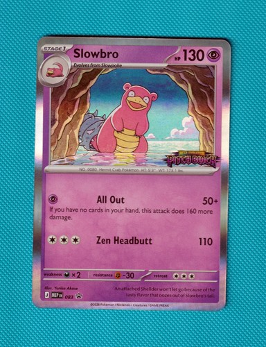 Slowbro mep 083 - 083, prerelease