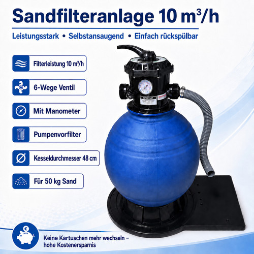 Sandfilter sandfilteranlage - sandfilter,