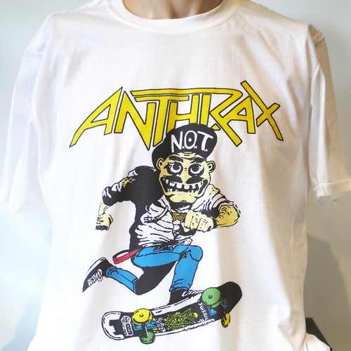 Anthrax metal rock kurzarm - rock,