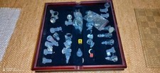 Schachspiel mit Holz und Figuren Glas zu Verkaufen