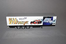 Albedo 1:87 3 Achs Koffer Aufliege  Bitburger  Essen Motor Show 96  ohne OVP