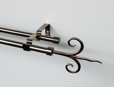 Doppelte Gardinenstange "