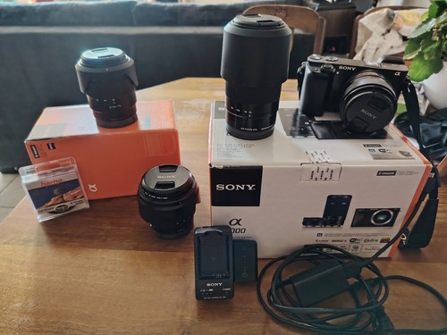Sony alpha 6000 ilce - sony, set