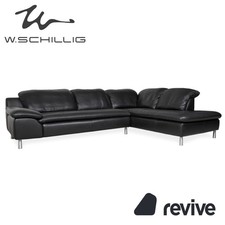 Willi Schillig Leder Ecksofa