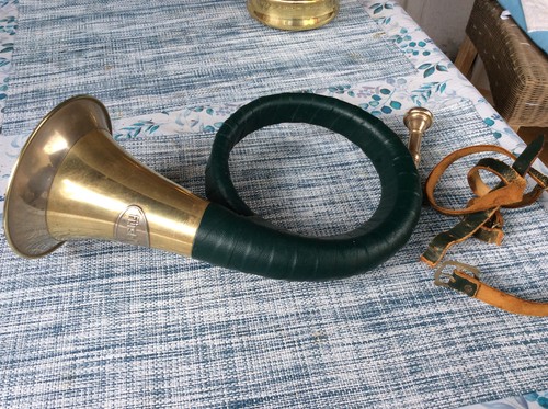 Vintage fürst pless - fürst-pless, jagdhorn