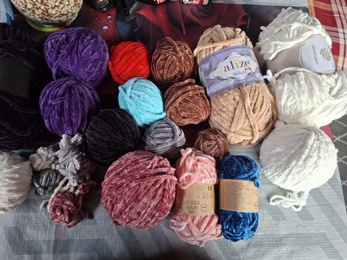 Kg chenille garn - 1,,
