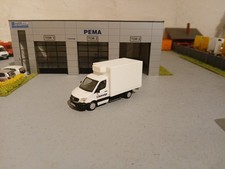 Herpa Sprinter Huncargo Kühlkoffer Eigenbau Weiß 1:87