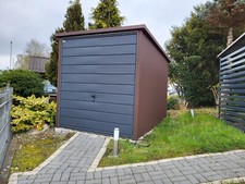 Motorrad Garage Stahl