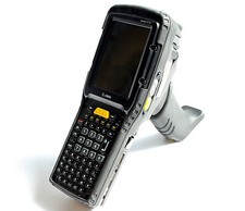 Zebra Motorola Handscanner 7545MBW Barcode Laserscanner WLAN WinCE6, ohne Akku