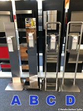 Edelstahl Desinfektionssäule