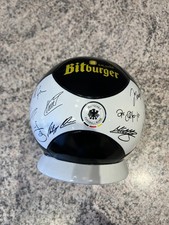 Bitburger Flaschenöffner mit Unterschriften Deutscher Fußballbund DFB