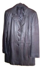 Zara Lederjacke Gr. 36 38 Schwarz Klassisch Echtleder Superweich Blazer