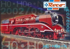 ROCO KATALOG 2002/03 / HO-HOe-N / 435 SEITIG S. FOTOS + ART. BESCHREIB.K171