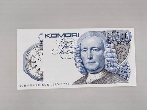 Komori testnote intaglio - komori,