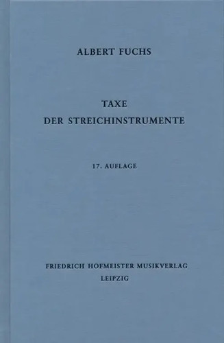 Taxe der streichinstrumente - taxe,