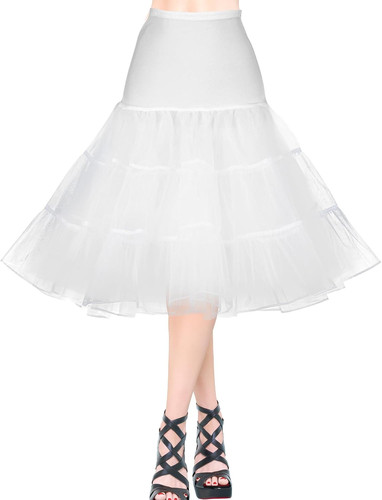 Damen petticoat reifrock 50er - damen,