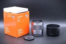 Sony 50mm F/1.8 Alpha SEL50F18  E-Mount OSS Objektiv / #2038 / Zustand: SEHR GUT