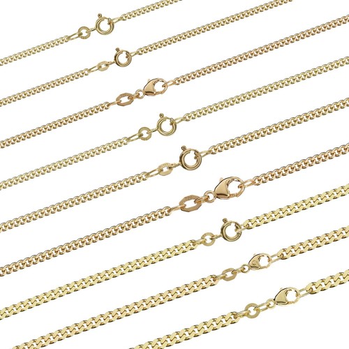Panzerkette massiv gelb - gelb, gold