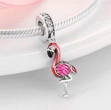 Charm Dangle Vogel Flamingo