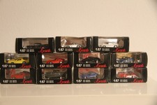 1/87 Monogram H0 Konvolut aus 11 sehr schönen Modellautos in OVP