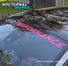 Blendstreifen Schrift 110cm Ford Performance Aufkleber Scheibenkeil Tuning