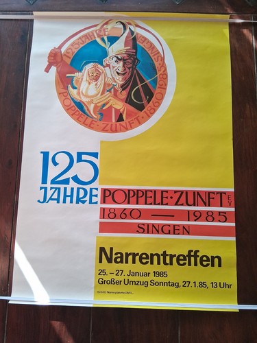 Narrentreffen singen plakat - narrentreffen,