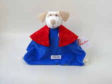 Käthe Kruse Hund Henry ? mit Umhang Schmusetuch Kuscheltuch (T220)