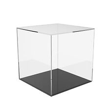 Acryl Würfel Display Ständer Quadratisch 6 Seiten Box Plexiglas Tablett Einzelhandel Laden Halter