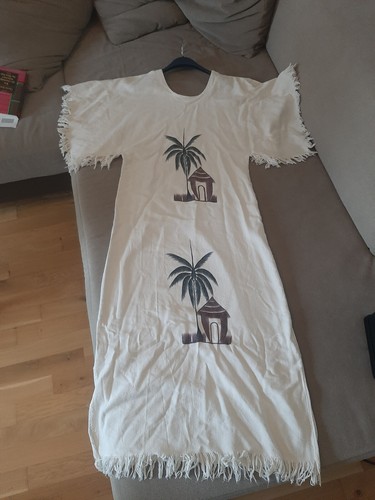 Langes kleid afrika weiß - afrika,