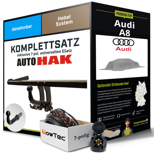 Anhängerkupplung abnehmbar